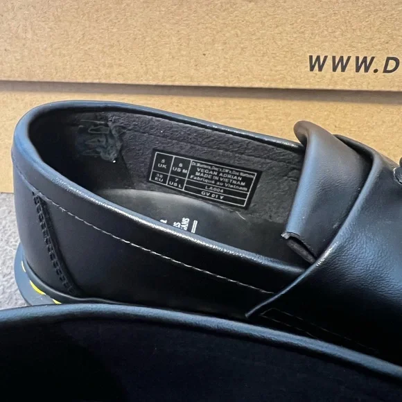 Dr. Martens vegan Adrian loafers size 7 - Picture 5 of 6